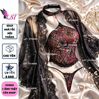 QR09 [VŨ ĐIỆU KHỔNG TƯỚC] NỘI Y YẾM HOẠ TIẾT CÔNG PHỐI NGỌC SANG CHẢNH - ĐỒ LÓT GỢI CẢM CÓ LẺ CHOÀNG