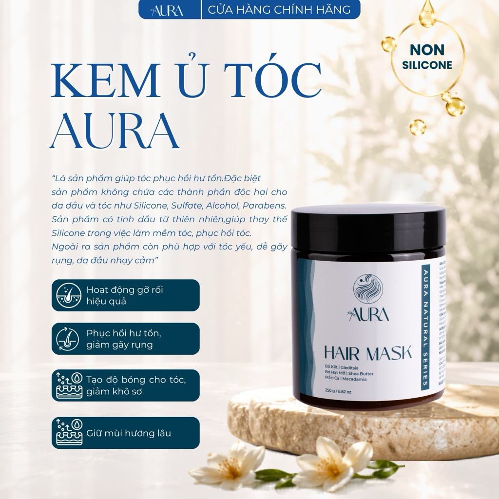 Kem Ủ Phục Hồi Tóc Aura