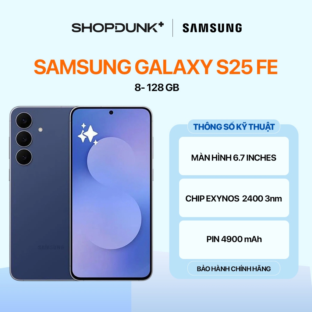 Điện Thoại Samsung Galaxy S25 FE 8GB 128GB Chính Hãng | BigBuy360 - bigbuy360.vn