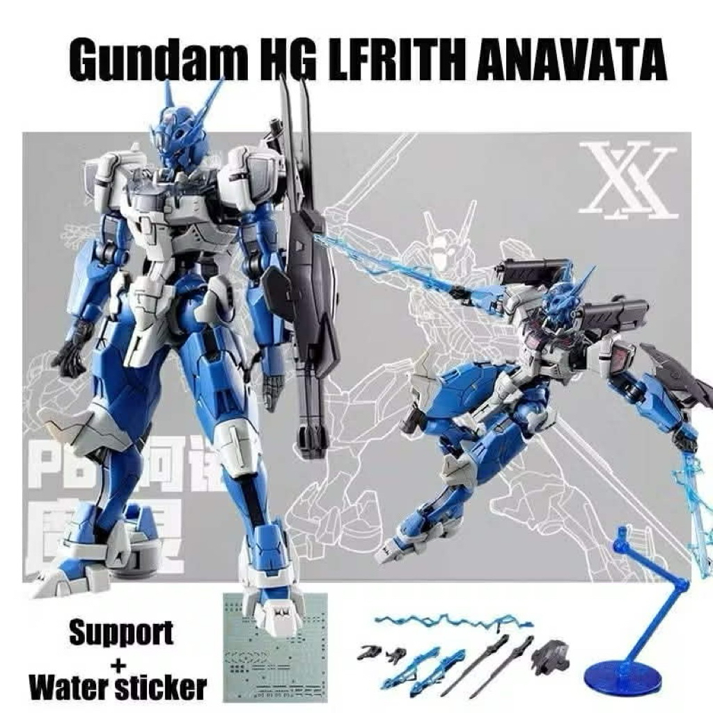 Mô Hình Lắp Ráp JMS HG LFRITH ANAVATA Tặng Base + Decal) - NO. X-01 - GundamGao