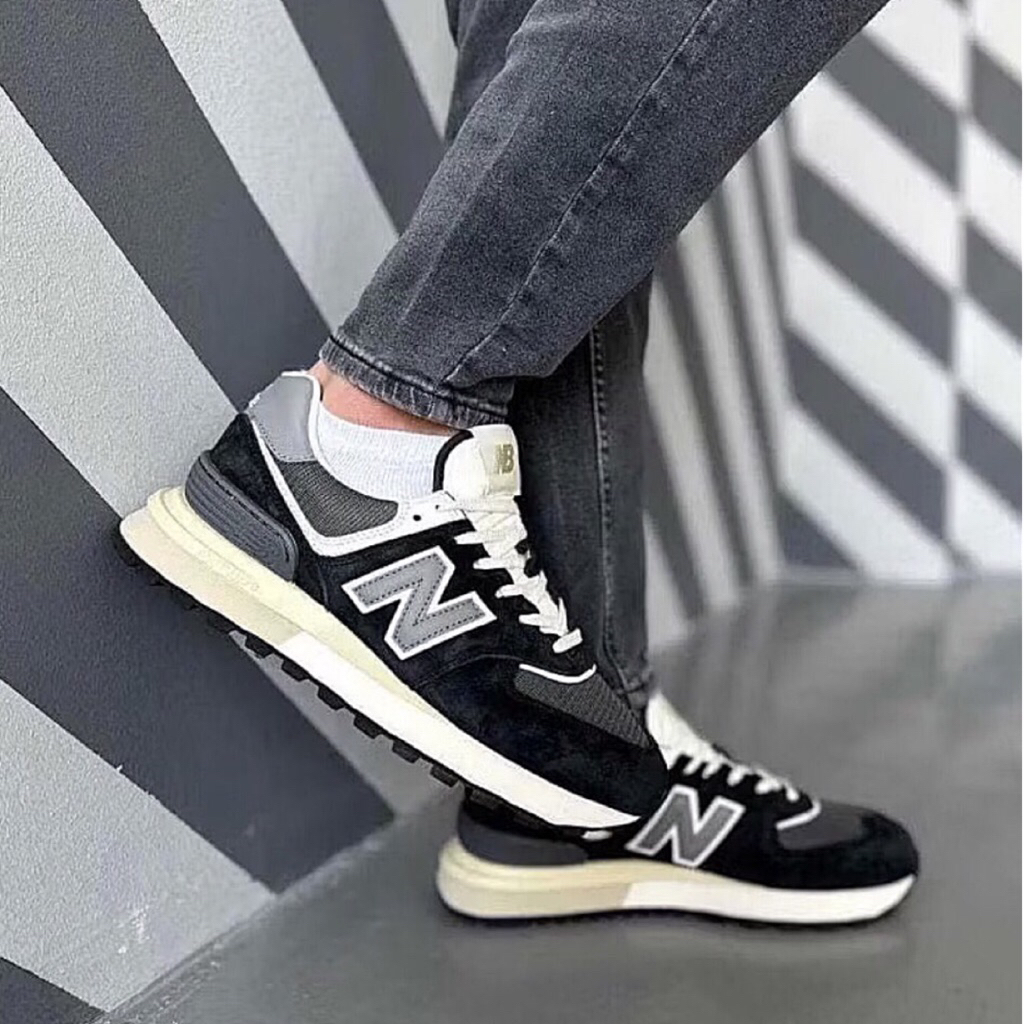 Giày Sneaker NB 574 Legacy Black