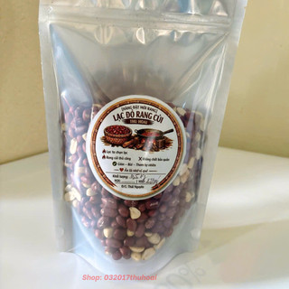 Lạc đỏ rang bếp củi nhà làm  [500g -1 kg]- Đậu phộng quê rang tay giòn thơm, đặt rang mới mỗi ngày