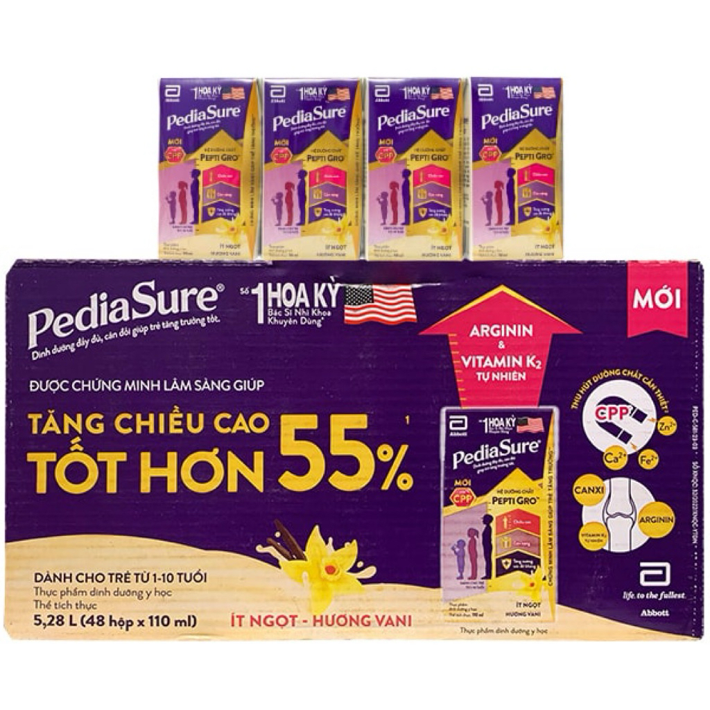 1 thùng Pediasure 110ml