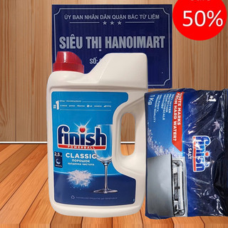 Bột rửa bát Finish classic 2.5kg chính hãng, nhập khẩu từ EU Nhật bản, bột finish 1kg đức