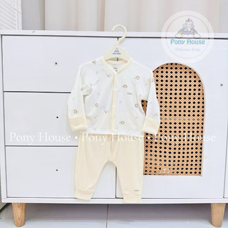 (Nhiều Mẫu) Bộ Nous cài lệch sơ sinh size newborn