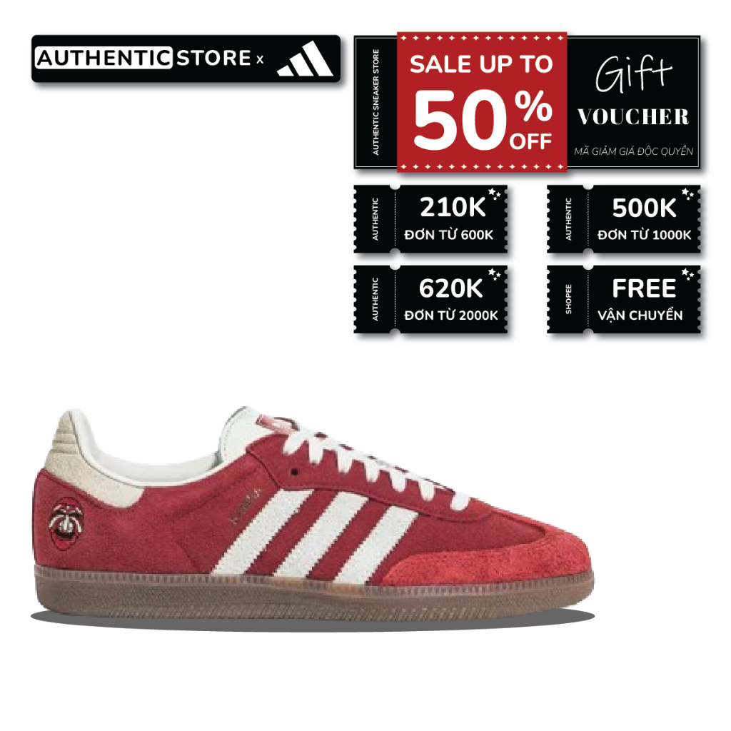 | CHÍNH HÃNG | Giày Adidas Samba OG TAL 'Better Scarlet' IG8905 ♡
