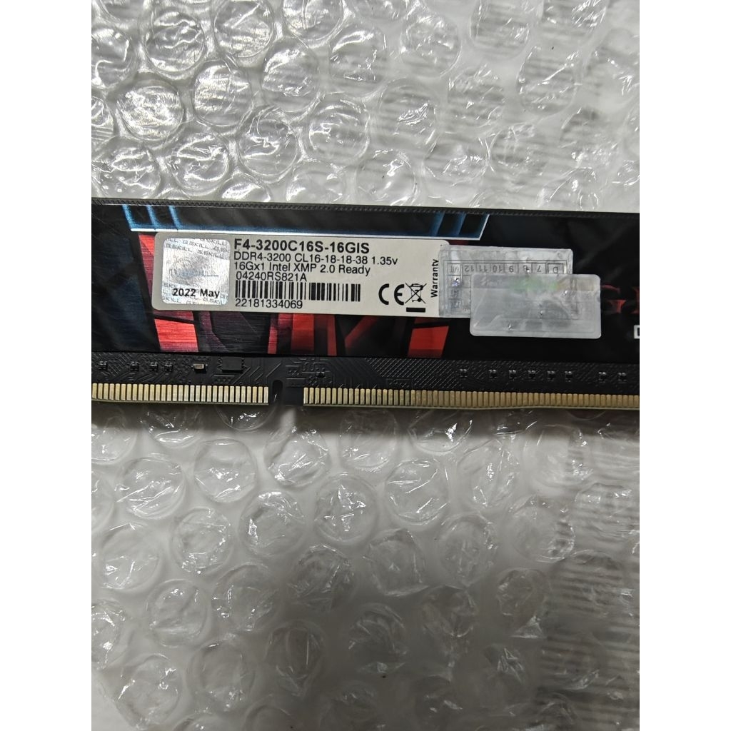 Ram ddr4 gskill 16gb bus 3200 như hình