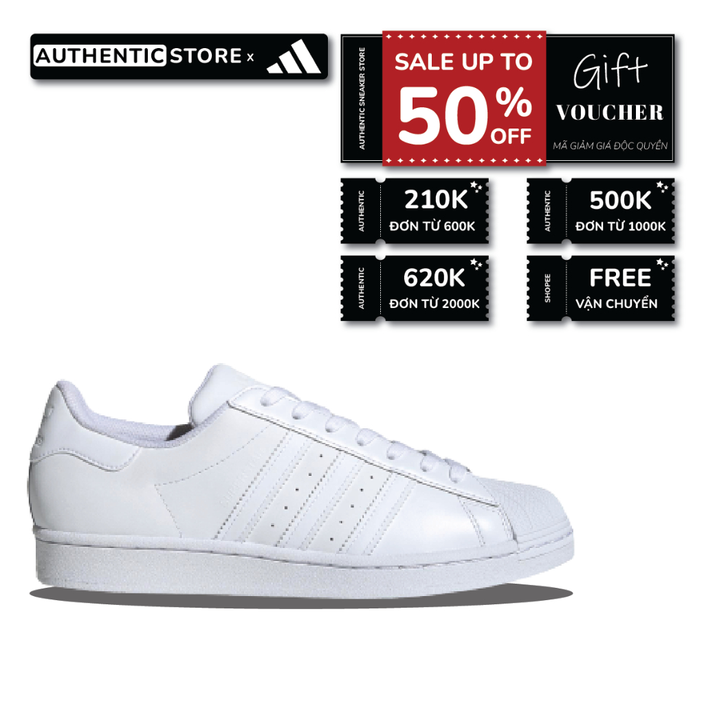 | CHÍNH HÃNG | Giày Adidas Superstar 'Footwear White' EG4960 ♡