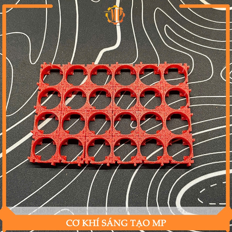 Khung Cố Định Pin 18650 Có Thể Ghép Nhiều Cell PIN - 1/2/3 pin - Khung Đế PIN Cell 18650