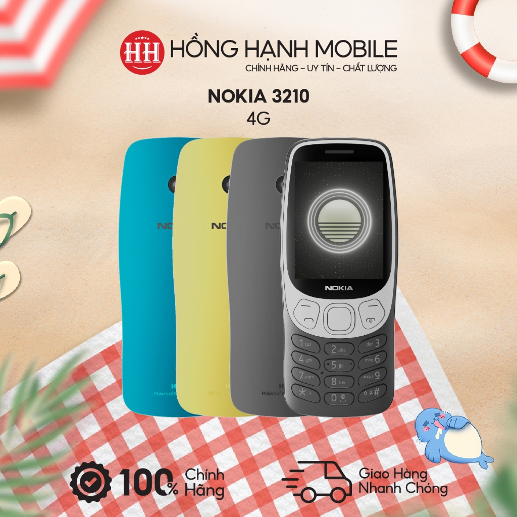 Điện Thoại Nokia 3210 4G - Hàng Chính Hãng | BigBuy360 - bigbuy360.vn