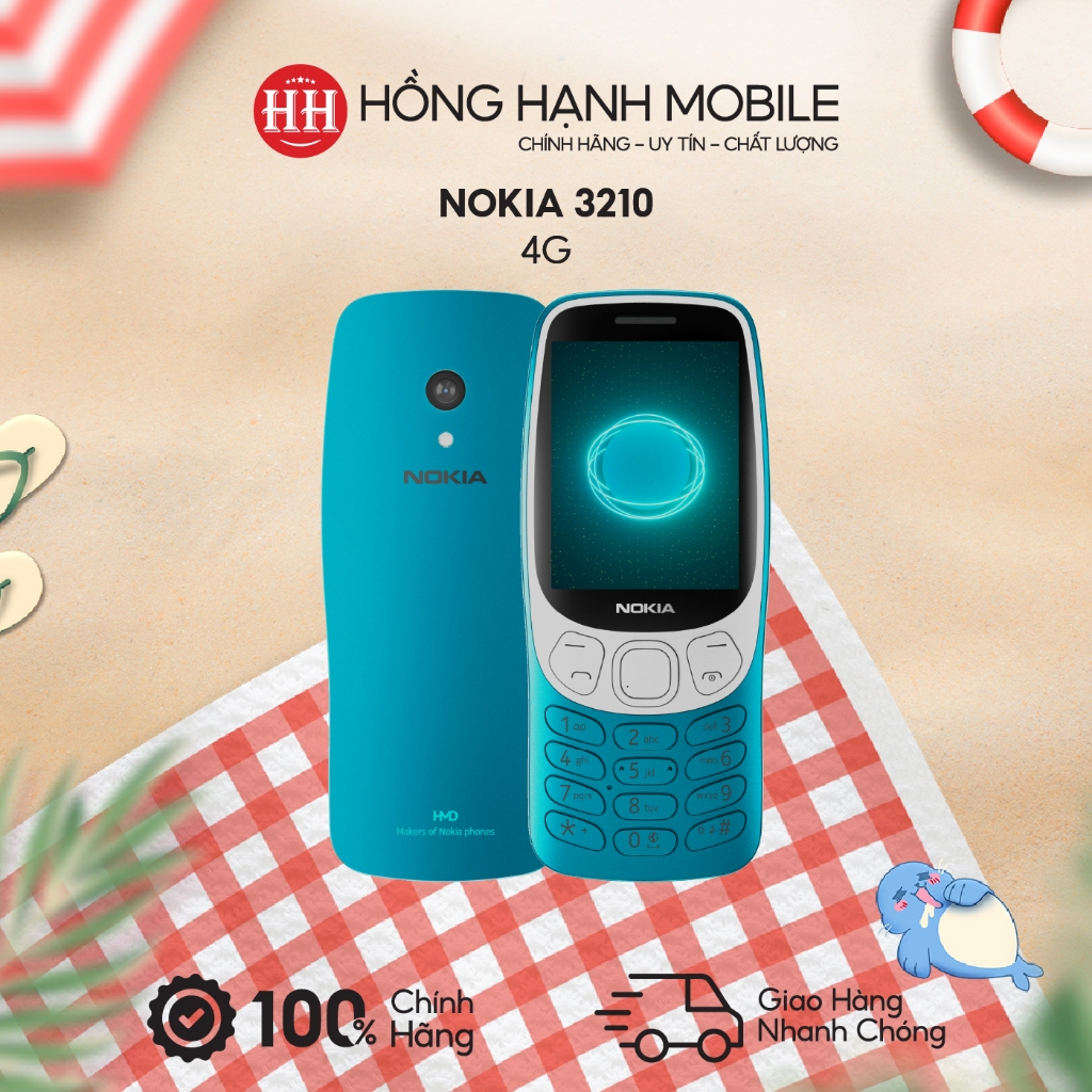 Điện Thoại Nokia 3210 4G - Hàng Chính Hãng | BigBuy360 - bigbuy360.vn