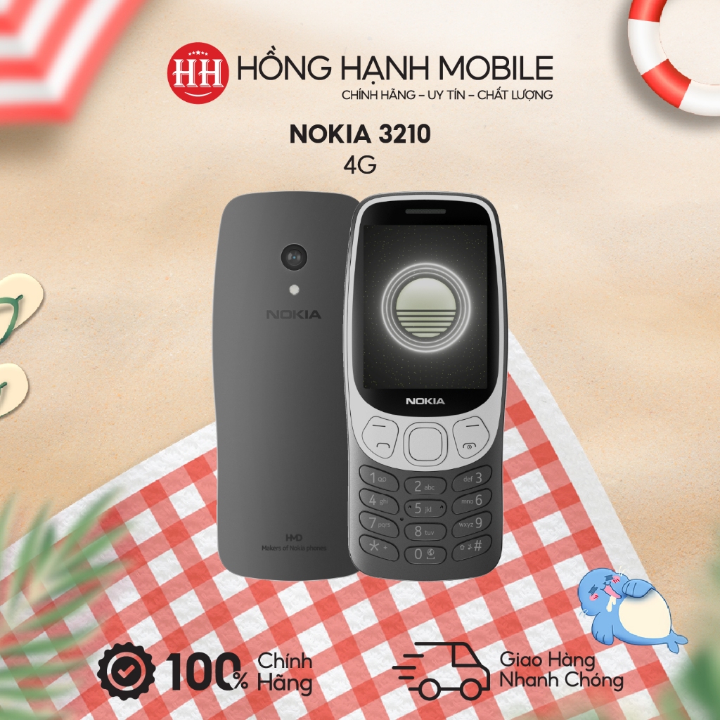 Điện Thoại Nokia 3210 4G - Hàng Chính Hãng | BigBuy360 - bigbuy360.vn