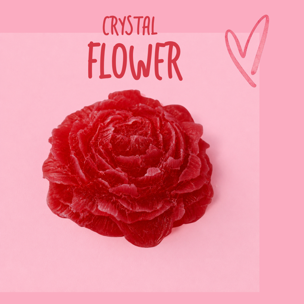 Hộp Quà Crystal Flower Hoa Hồng Đỏ Trân Quý - Rose Gift For Your Loved Ones