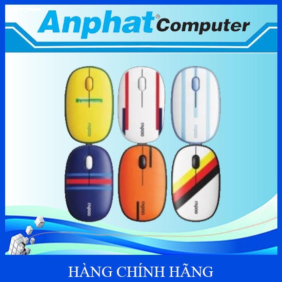 Chuột Không Dây Bluetooth Rapoo M650 Silent nhiều màu – Hàng Chính Hãng