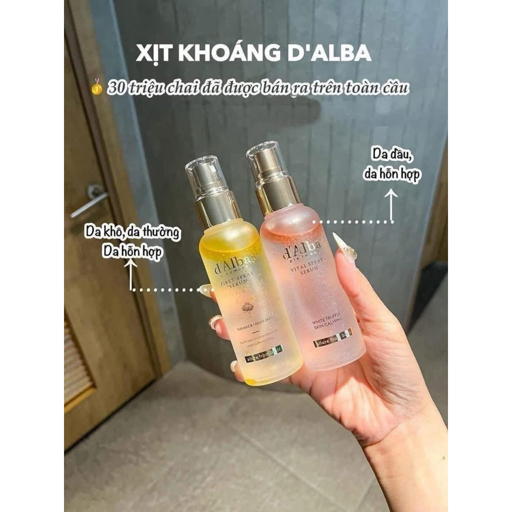 Xịt khoáng dalba