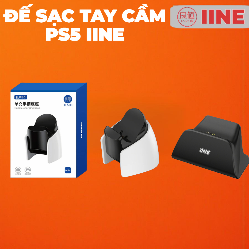 Đế Sạc Tay Cầm Ps5 IINE Bảo Hành 12 Tháng