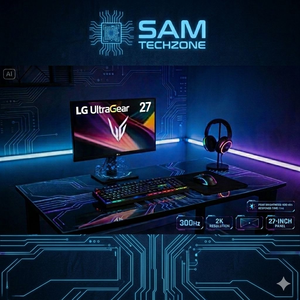 Màn hình Gaming LG UltraGear 27G640A-B.ATVQ/27 inch/QHD (2560 x 1440) IPS 300Hz