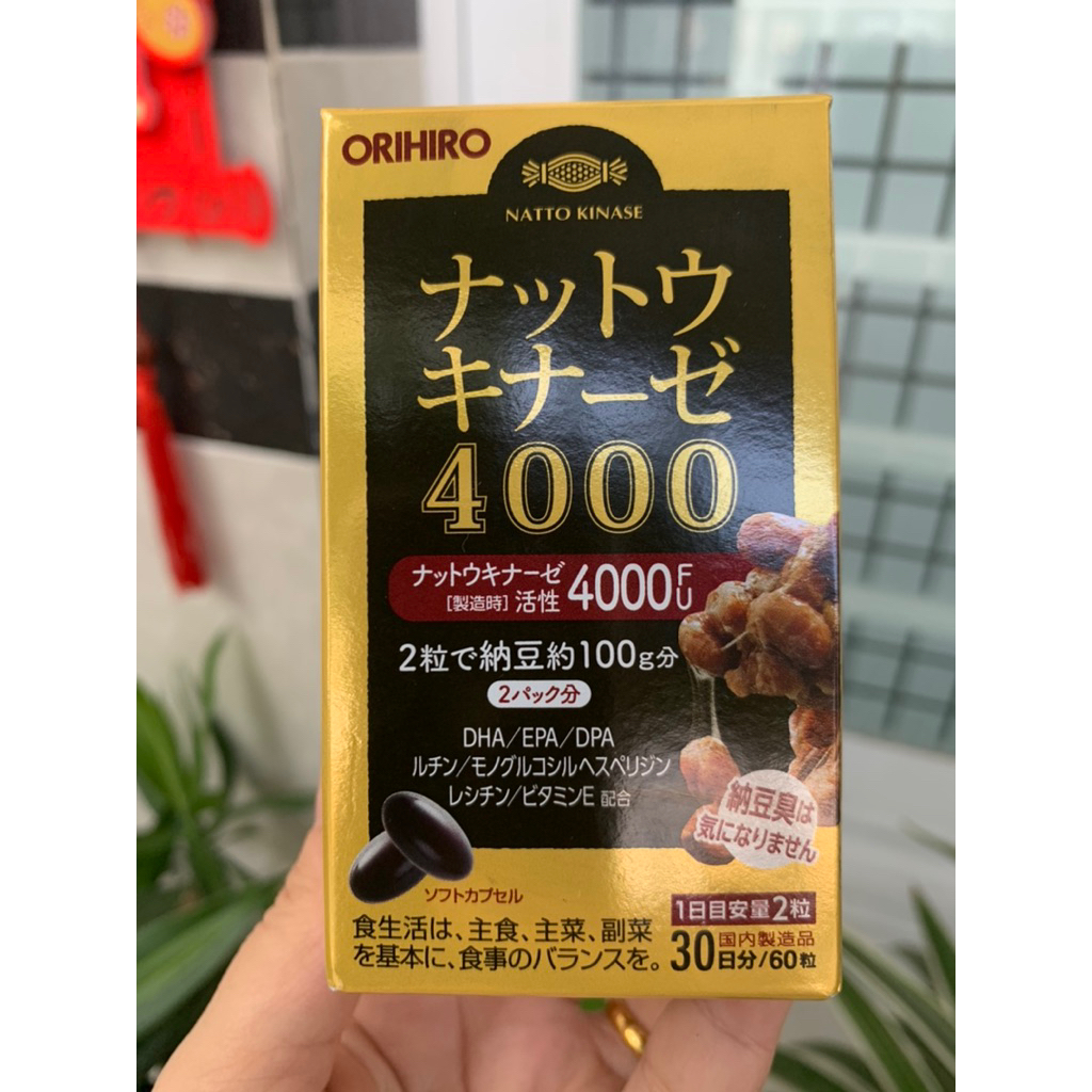 VIÊN UỐNG NATTO 4000FU ( NỘI ĐỊA NHẬT )