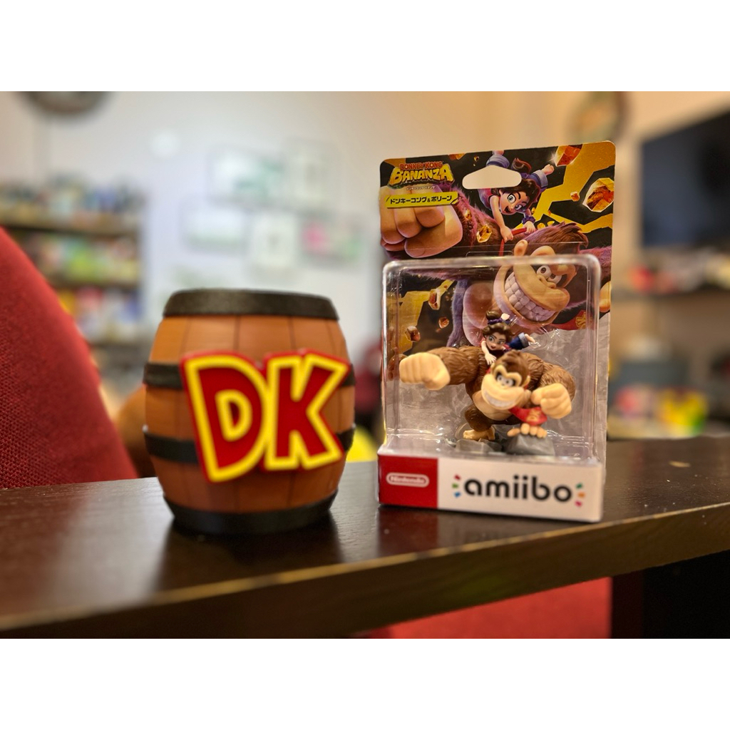 Mô hình Đồ chơi Amiibo Donkey Kong Bananza Switch 2 ( hàng chính hãng )