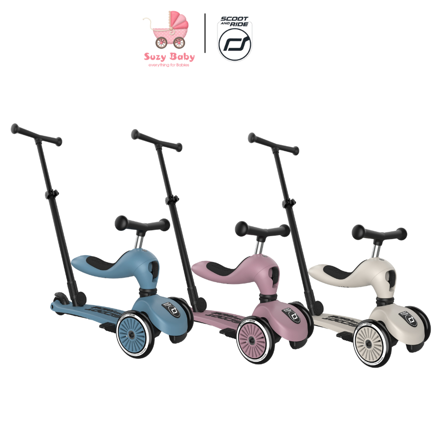 Xe Scooter cho bé Scoot and Ride Highwaykick 1 Push and Go