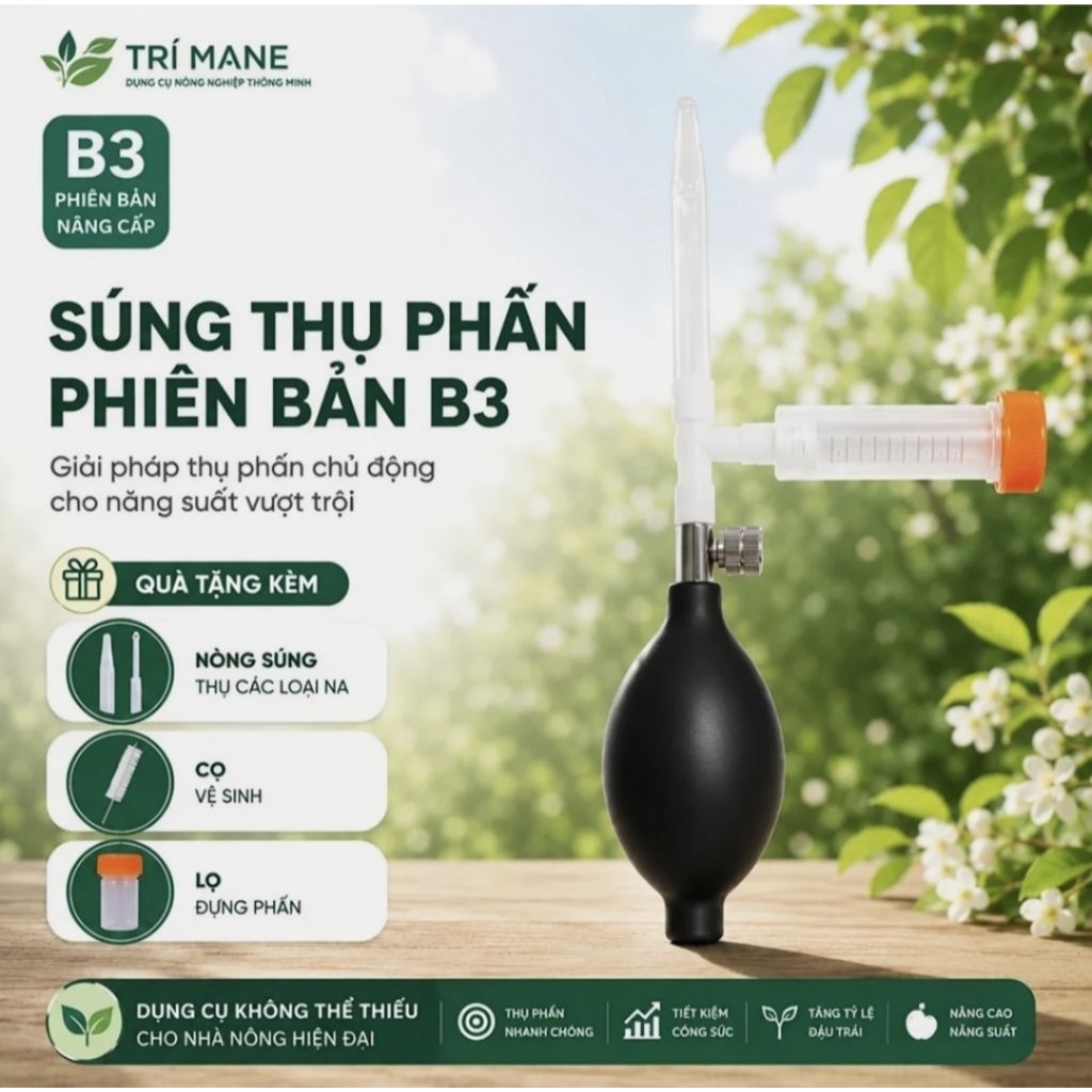 Súng Thụ Phấn Na bản B3 (mua 2 free ship goi sđt)