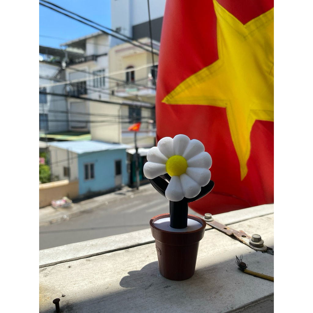 chậu hoa nhựa mini lightstick của G-dragon