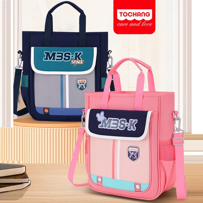 túi học thêm cặp học thêm cho bé túi tote canvas siêu nhẹ chống nước cho bé tiền tiểu học và tiểu họ