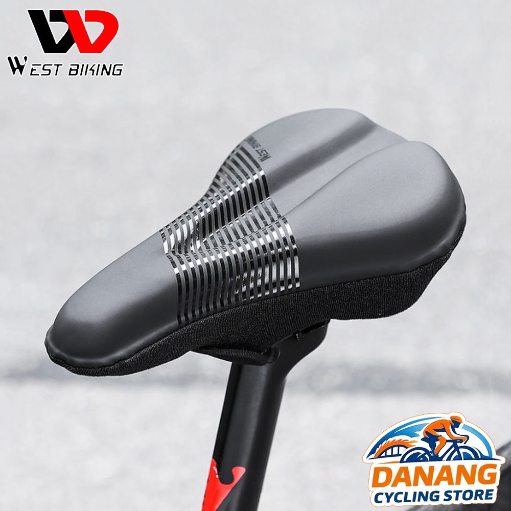 Nệm Bọc Yên Xe Đạp WEST BIKING Silicon Siêu Mềm Êm Ái Chống Đau Khi Đạp Xe