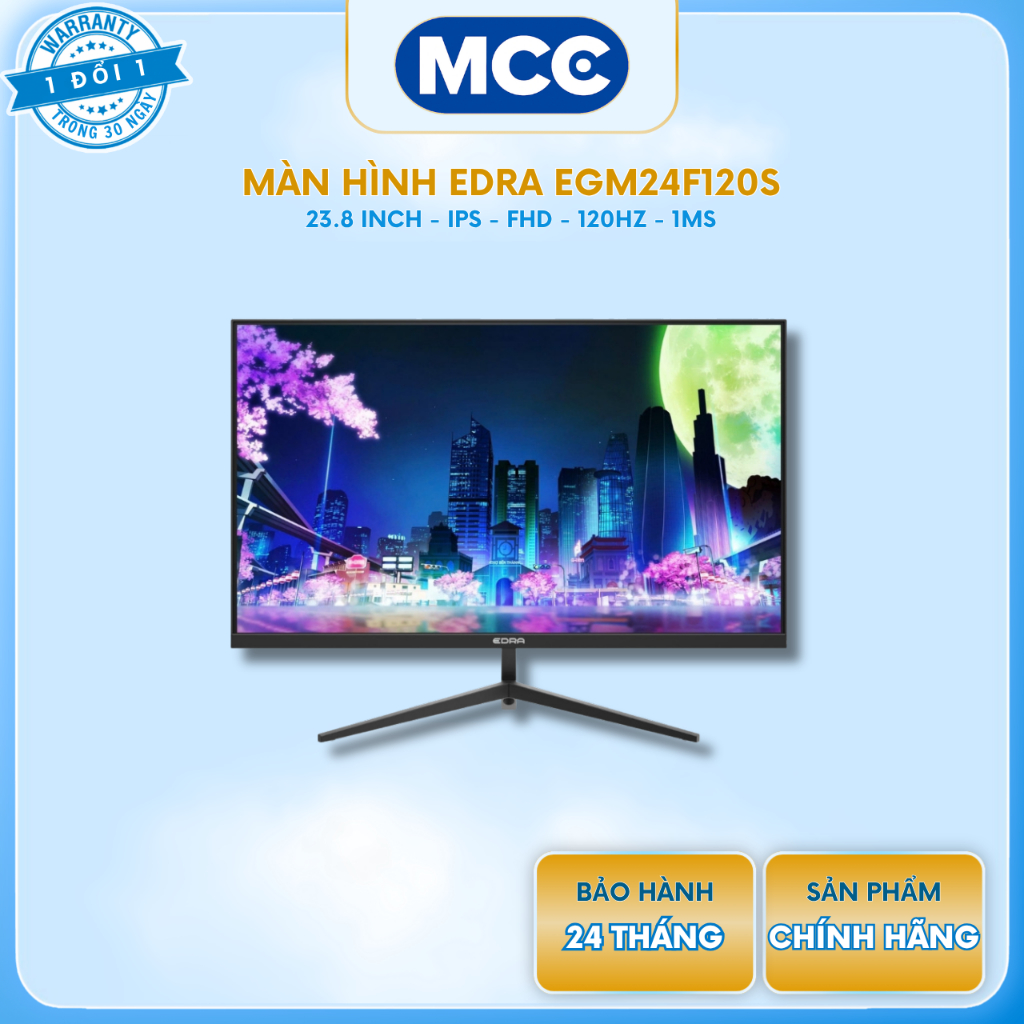 Màn Hình EDRA EGM24F120S ( 24 inch - IPS - FHD - 120Hz - 1ms )