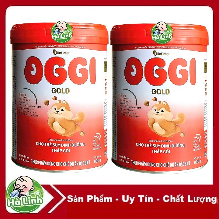 Combo 2 lon Sữa Oggi Gold 900g [Date 2028]