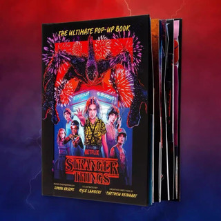 Sách nổi 3D Stranger Things: The Ultimate Pop-Up Book