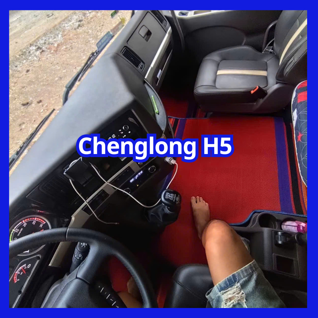 [Chenglong H5] Thảm cước rối chống bẩn cho Chenglong H5 cắt may bo viền sẵn, thảm cước Chenglong H5