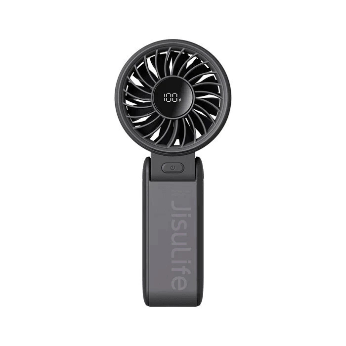 Quạt cầm tay tích điện mini Jisulife Life 7 5 cấp độ gió 3600/5000mAh - Sử dụng đến 12h - Chính hãng
