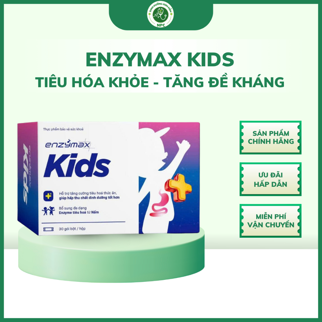 Enzymax Kids – Bột men tiêu hóa hỗ trợ trẻ ăn ngon, tăng cường tiêu hóa