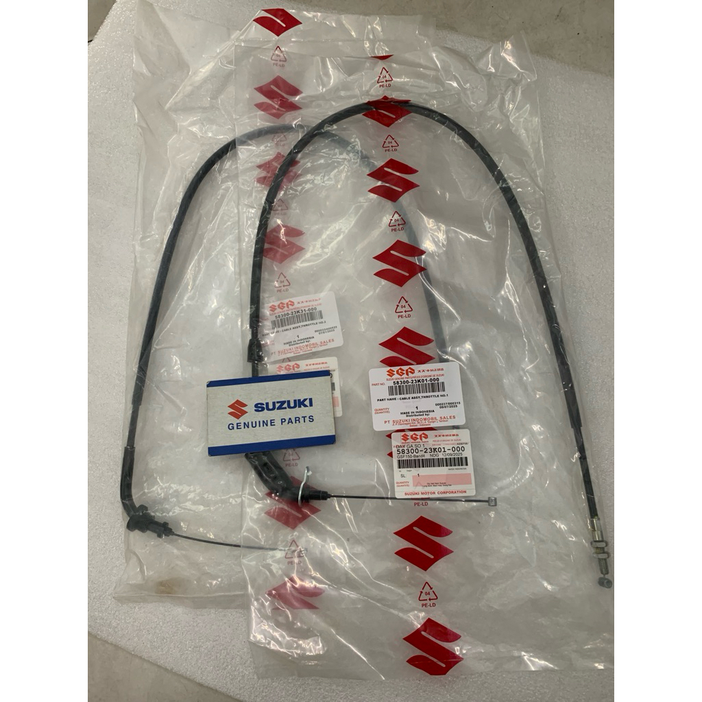 dây ga, dây hồi ga gsx 150r gsx 150s bandit suzuki chính hãng