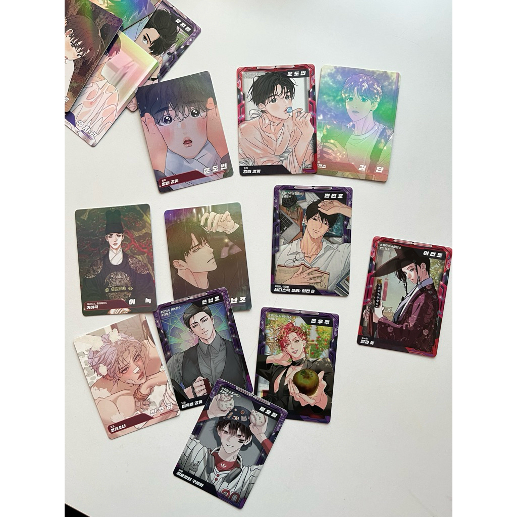 (SẴN) thẻ bo góc TRADING CARD LEZHIN + BOMTOON ver bot (đọc kĩ mô tả)