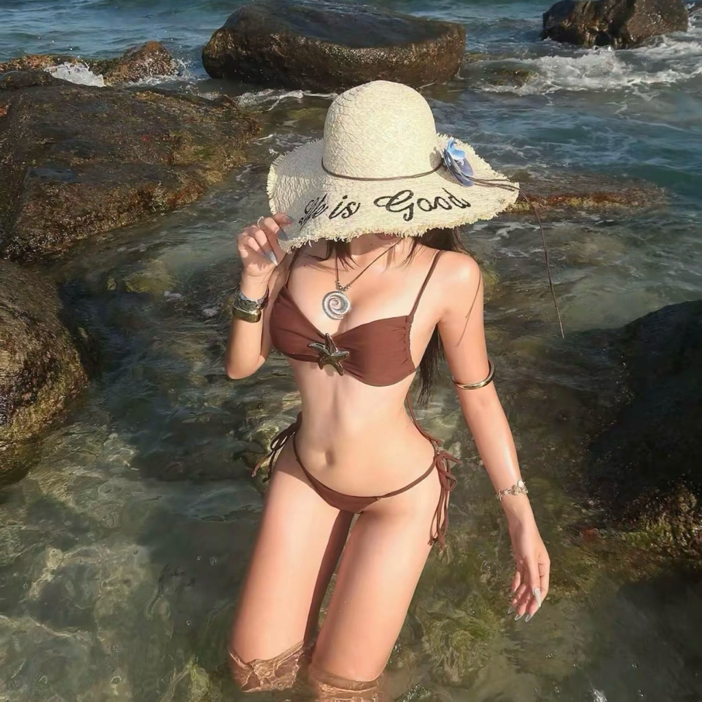 Bikini 2 Mảnh Jully Áo Có Mút Sẵn Phối Sao Biển Nhiều Màu - BKN15 | BigBuy360 - bigbuy360.vn