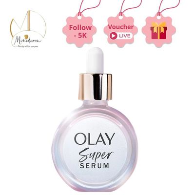 Super Serum OLAY 5 Dưỡng Chất Trong 1 giúp sáng da, mờ thâm, săn chắc da, cấp ẩm, mờ nếp nhăn 30ml