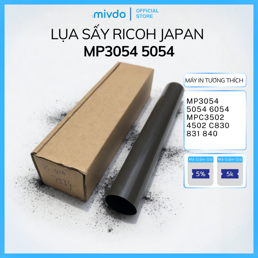 Lụa Sấy Ricoh Cho MP3054 MP5054 MP6054 MPC3502 C830 C840 Máy Photo Cao Cấp Ép Nhiệt Ổn Định