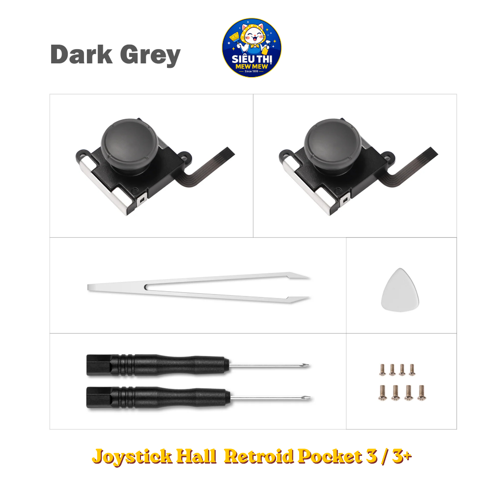 Joystick Hall dành cho Retroid Pocket 3 / 3+