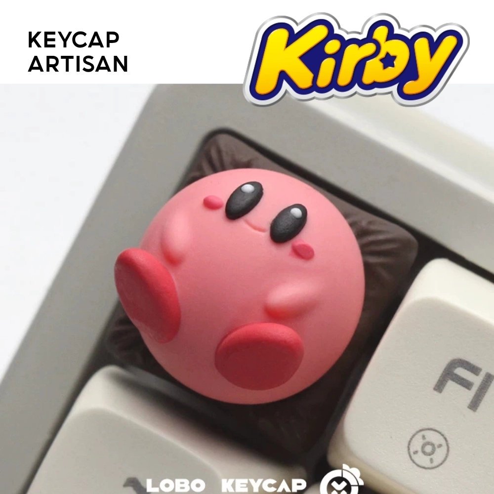 [Hỏa Tốc] Keycap Artisan Kirby - Chính Hãng LOBO - TTKeyboard
