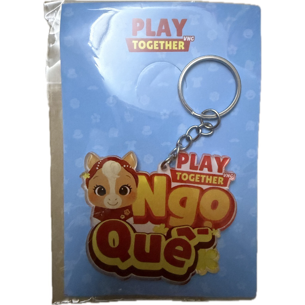 Móc Khoá Play Together VNG Ngọ Quế Quà Tặng Offline Chính Hãng