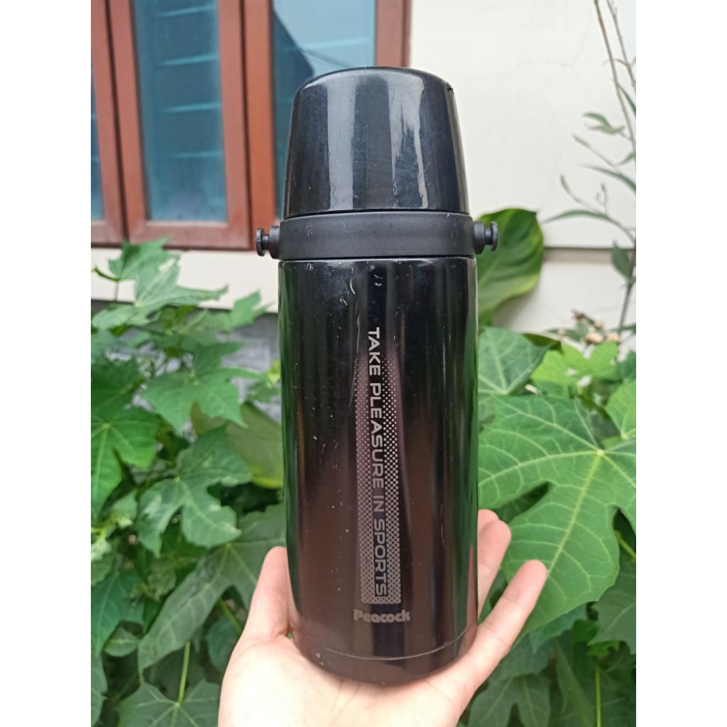 Bình Giữ Nhiệt Peacock Nhật Bản 800ml - Nắp Làm Cốc Tiện Lợi (Hàng Bãi tuyển chọn)