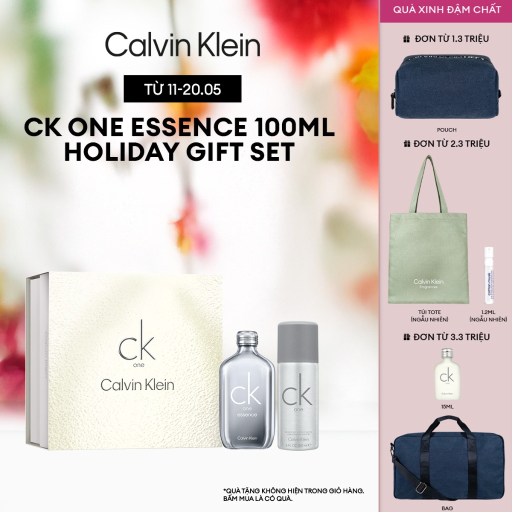 Bộ quà tặng Nước hoa Nam Nữ Calvin Klein CK One Essence 100ml Gift Set