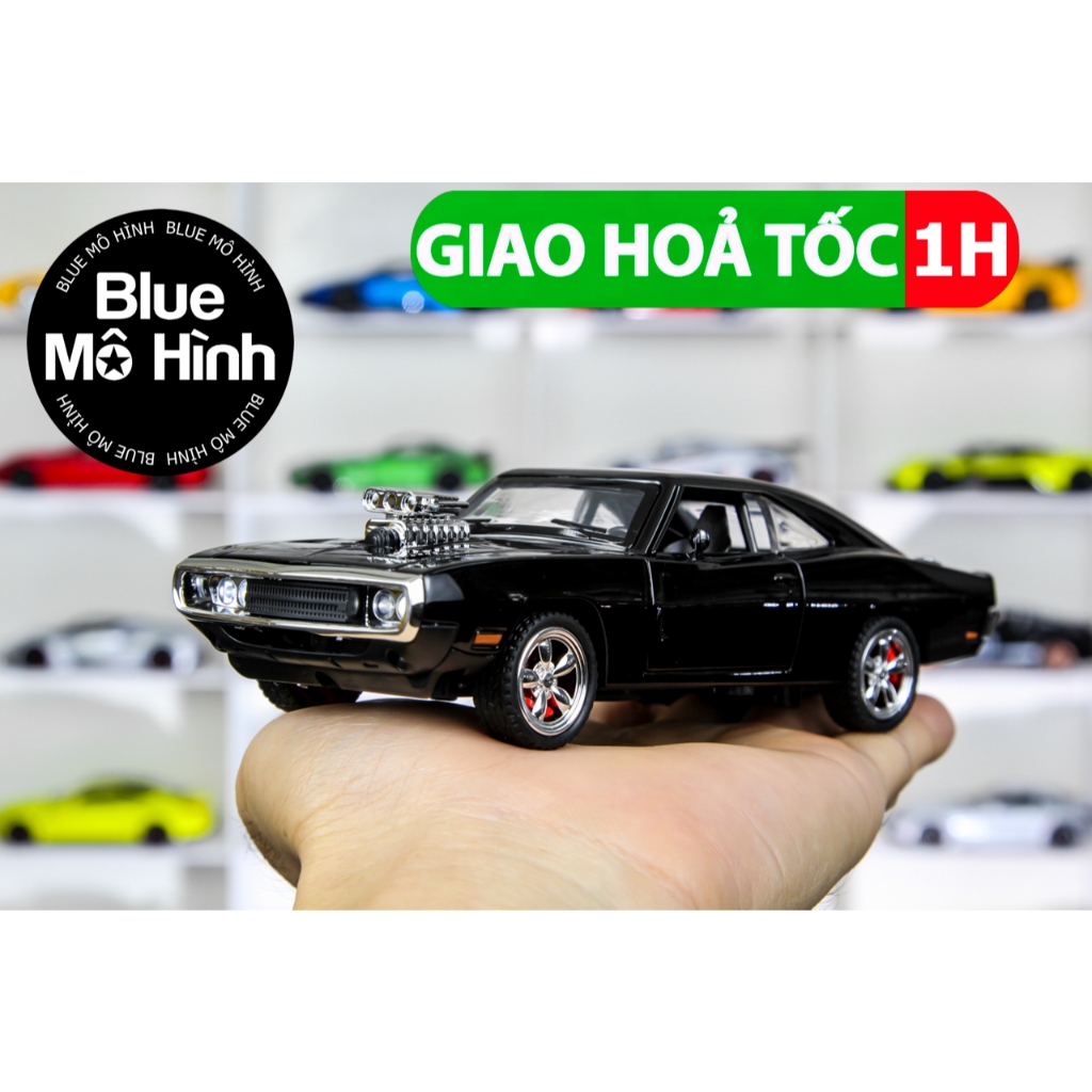 Mô hình xe Dodge Charger RT Mini Auto 1:32