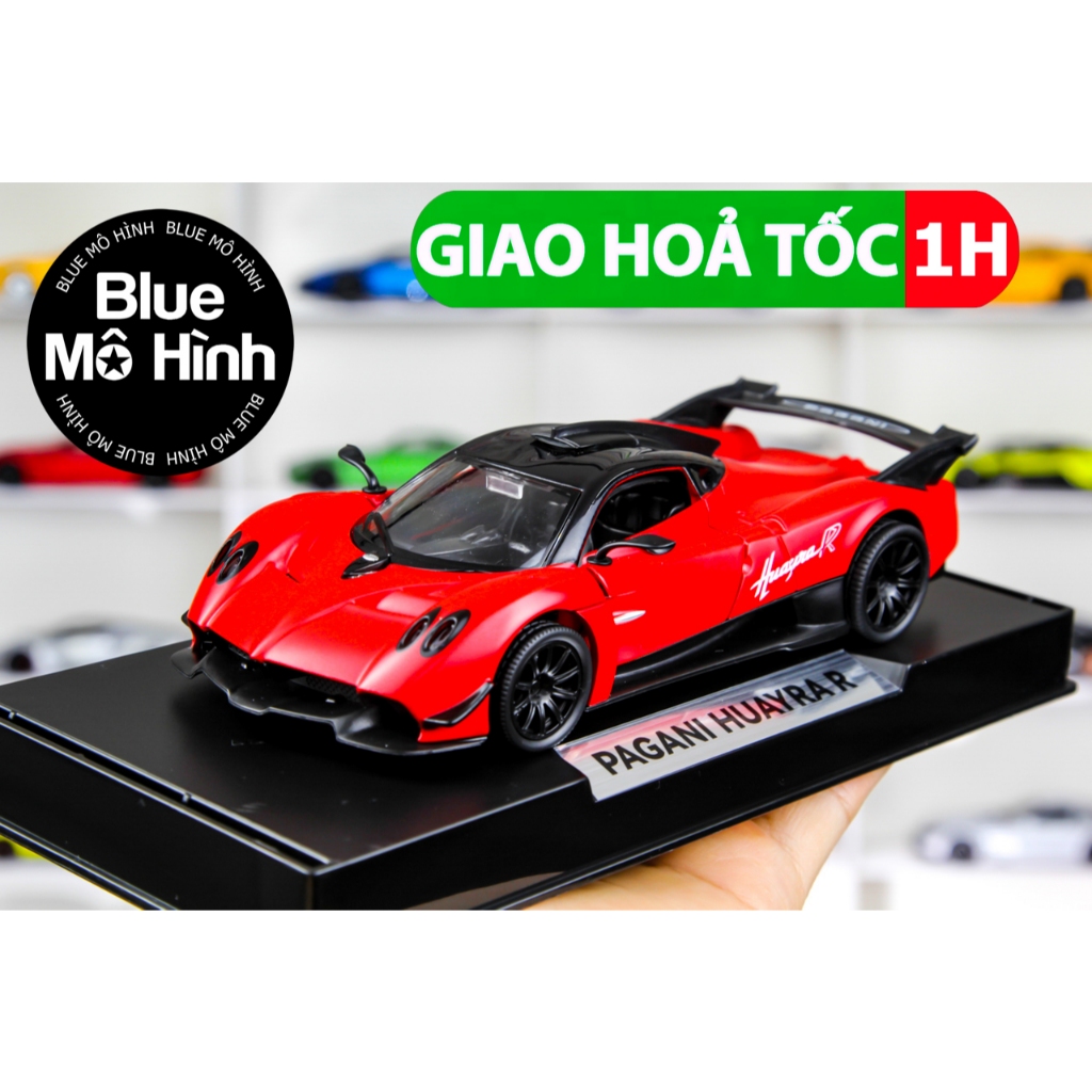 Mô hình xe Pagani Huayra R 1:32 Đỏ mờ