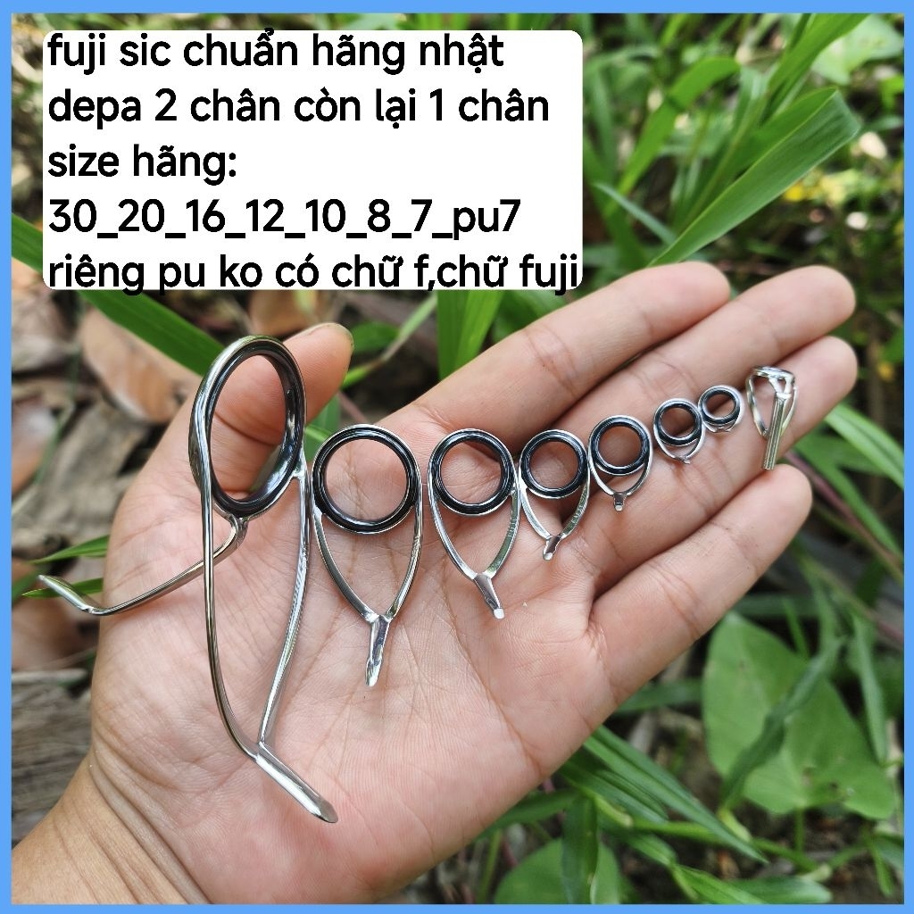 khoen fuji sic depa pkwsg 30(2 chân) còn lại 1 chân hợp lên cần lure,chép,trê,ghềnh..30_20_16_12_10_