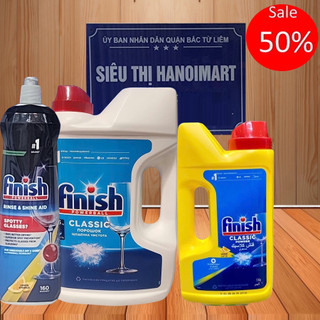 Bột rửa bát Finish nhập khẩu đức 1kg 2,5kg, 100 viên Finish all in 1