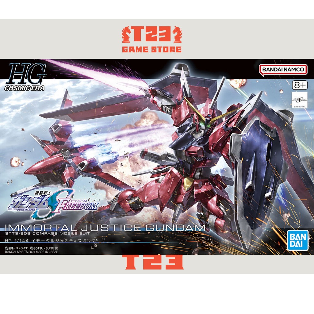 HG 1/144 IMMORTAL JUSTICE GUNDAM - MÔ HÌNH GUNDAM CHÍNH HÃNG BANDAI