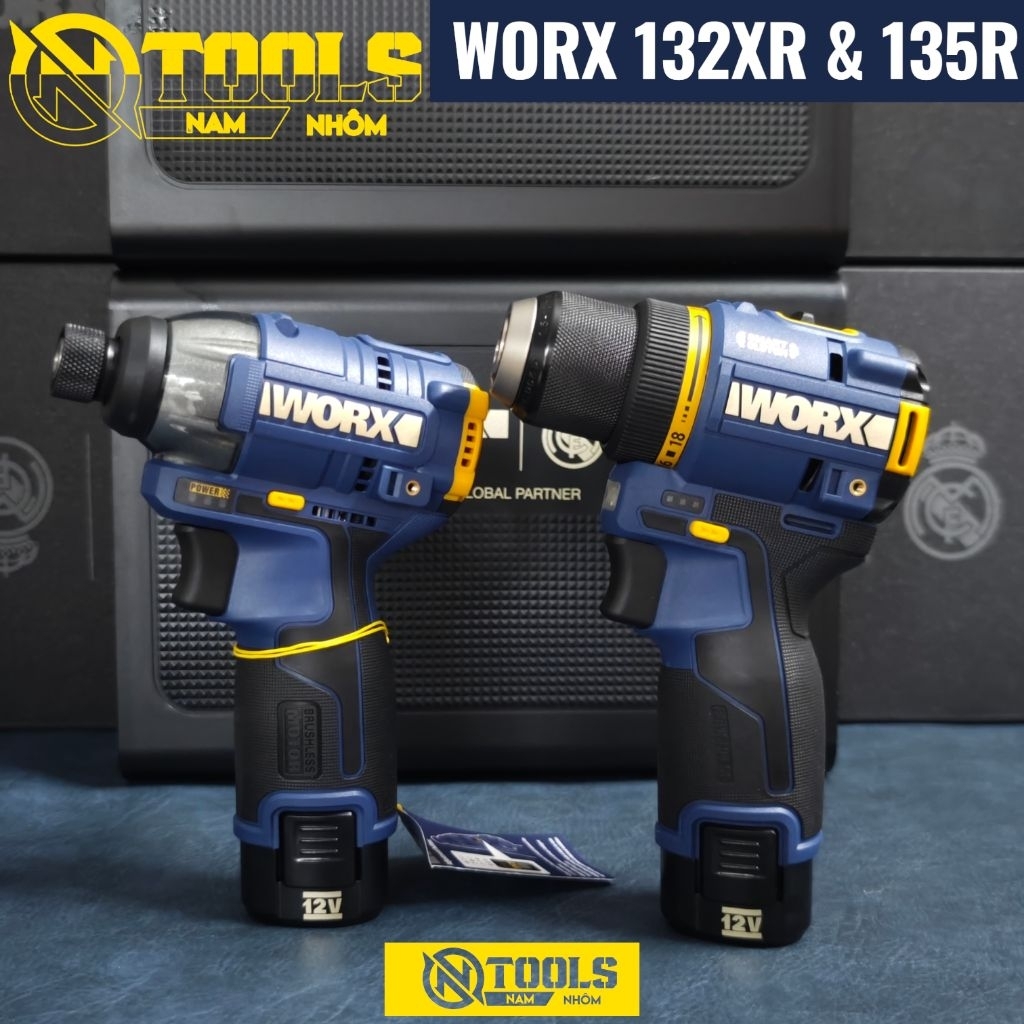 WORX 132XR & 135R PHIÊN BẢN CHÀO MỪNG HỢP TÁC CÙNG REAL MADRID